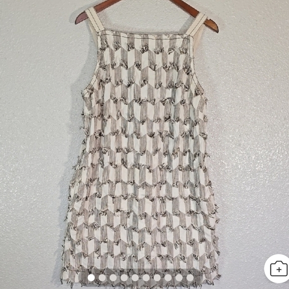 Anthropologie Fringe Laddr Mini Dress - Picture 10 of 10